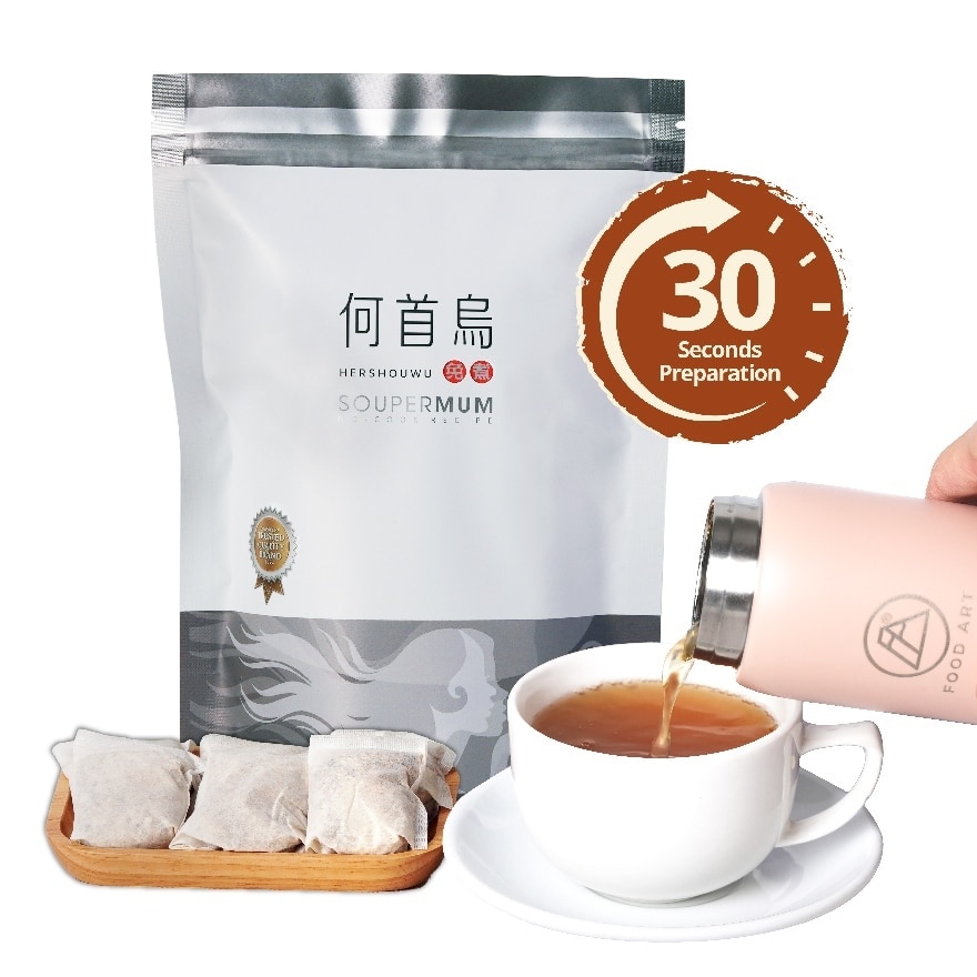 Soupermum Her Shou Wu No-Cook Sachet (For Healthier Hair) 6s