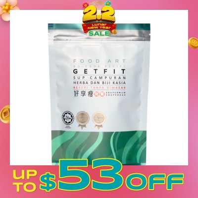 FOOD ART Soupermum Get Fit No-Cook Soup Sachet (Weight Management) 6s