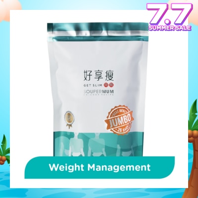 FOOD ART Soupermum Get Slim No-Cook Jumbo Sachet (For Lose Fat & Manage Weight) 26s