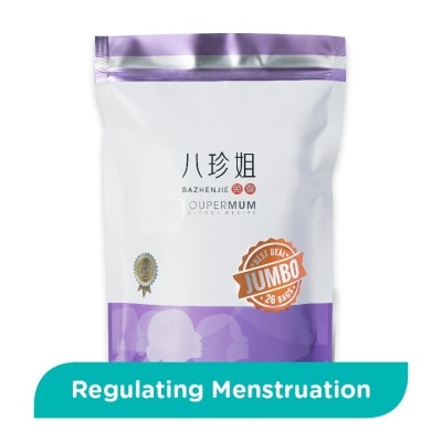 FOOD ART Soupermum Ba Zen Jie No-Cook Jumbo Sachet (For Regulate Menstrual Flow) 26s