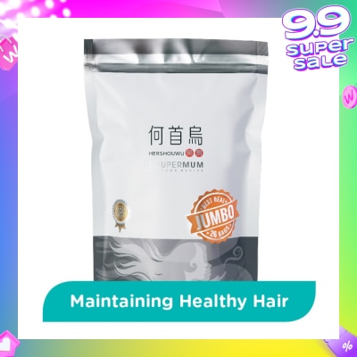 FOOD ART Soupermom Her Shou Wu No-Cook Jumbo Sachet (For Healthier Hair) 26s