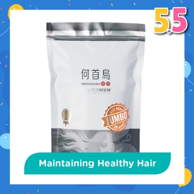 FOOD ART Soupermom Her Shou Wu No-Cook Jumbo Sachet (For Healthier Hair) 26s