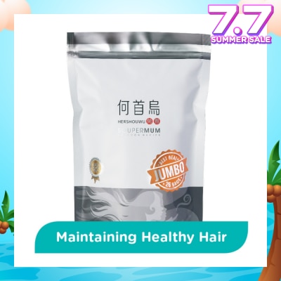 FOOD ART Soupermom Her Shou Wu No-Cook Jumbo Sachet (For Healthier Hair) 26s