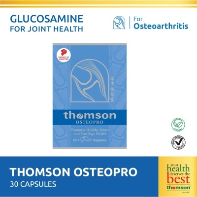 THOMSON Osterpro, Fully Reacted Glucosamine Sulfate To Support Healthy Joints And Cartilage (Vegetarian Safe) 30s