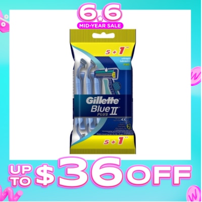 GILLETTE - BlueII Plus Disposable Razor 5+1s