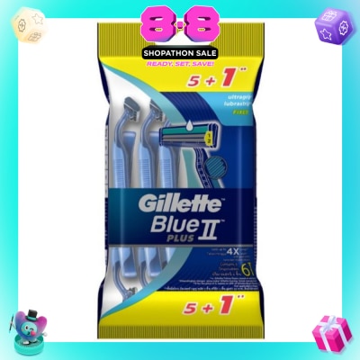 GILLETTE - BlueII Plus Disposable Razor 5+1s