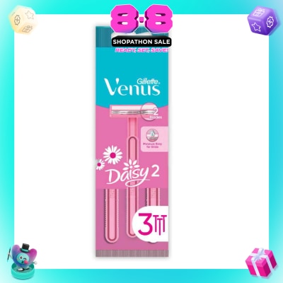 GILLETTE VENUS - For Women Daisy Ultragrip Disposable Razor 3s
