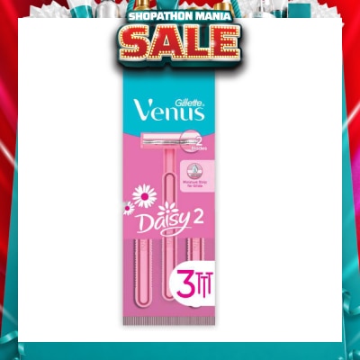 GILLETTE VENUS - For Women Daisy Ultragrip Disposable Razor 3s