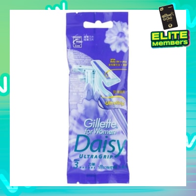 GILLETTE VENUS For Women Daisy Ultragrip Disposable Razor 3s