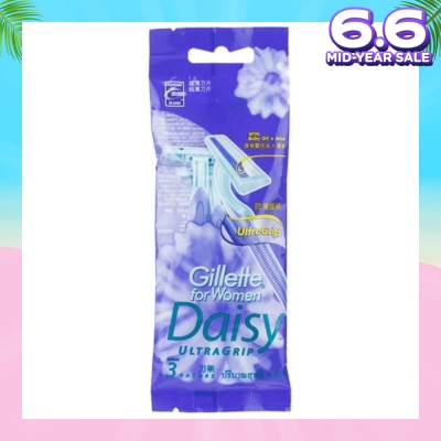 GILLETTE VENUS For Women Daisy Ultragrip Disposable Razor 3s