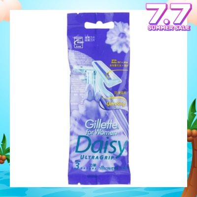 GILLETTE VENUS For Women Daisy Ultragrip Disposable Razor 3s