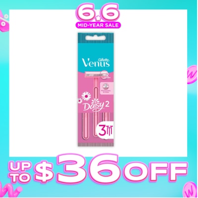 GILLETTE VENUS - For Women Daisy Ultragrip Disposable Razor 3s