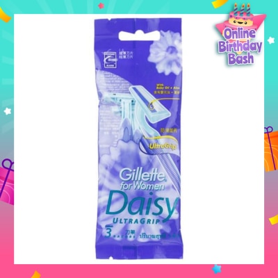 GILLETTE VENUS For Women Daisy Ultragrip Disposable Razor 3s