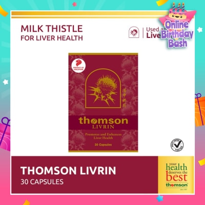 THOMSON Livrin (Anti Inflammatory And High In Antioxidant) 30s