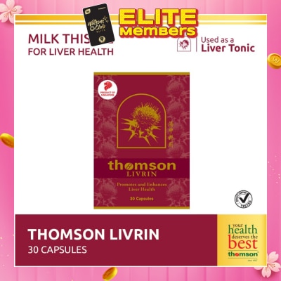 THOMSON Livrin (Anti Inflammatory And High In Antioxidant) 30s