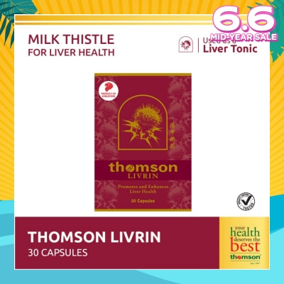 THOMSON Livrin (Anti Inflammatory And High In Antioxidant) 30s