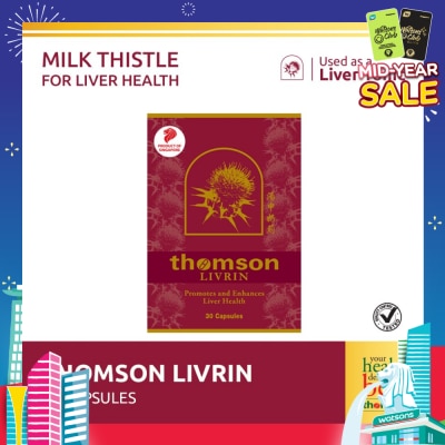 THOMSON Livrin (Anti Inflammatory And High In Antioxidant) 30s