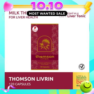 THOMSON Livrin (Anti Inflammatory And High In Antioxidant) 120s image