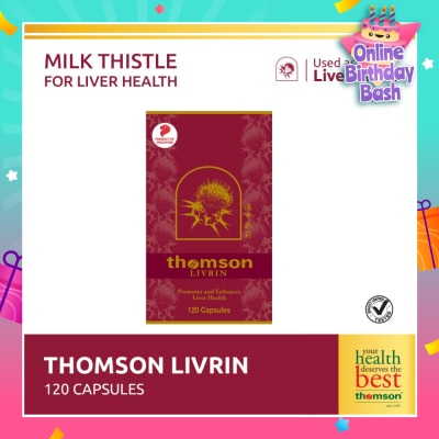 THOMSON Livrin (Anti Inflammatory And High In Antioxidant) 120s