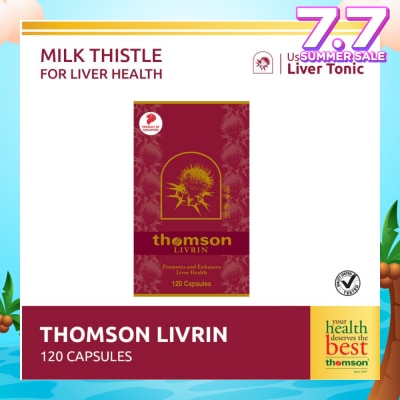 THOMSON Livrin (Anti Inflammatory And High In Antioxidant) 120s