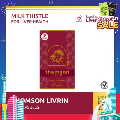 THOMSON Livrin (Anti Inflammatory And High In Antioxidant) 120s