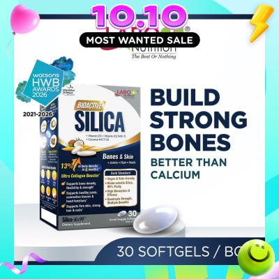 LABO NUTRITION Bioactive Silica Veggie Capsule (Bone Health, Collagen Support Skin, Hair, Nails) 30s image