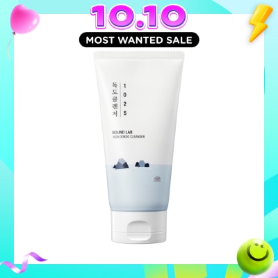 ROUND LAB Dokdo Facial Cleanser (Wash Away Makeup Residue + Impurities + Airborne Pollutants + Keep Skin Hydrated150ml image