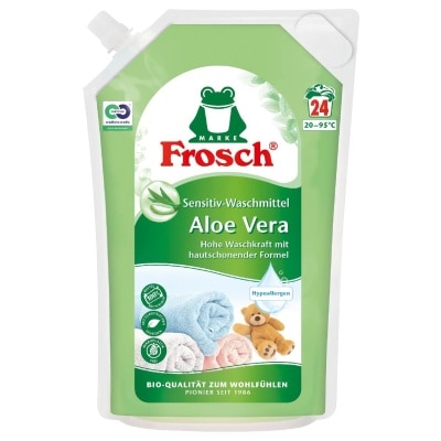 FROSCH Aloevera Liquid Detergent Pouch 1800ml