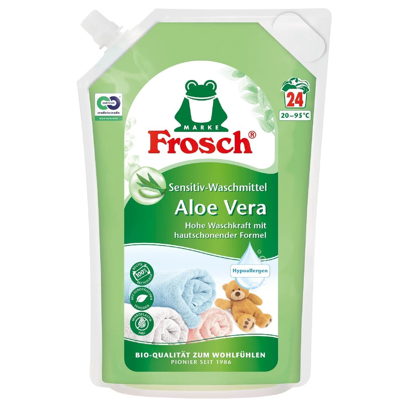 Aloevera Liquid Detergent Pouch 1800ml