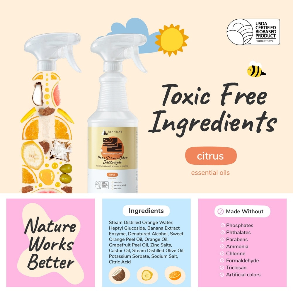 Citrus Fabric Carpet Odour Spray 946ml