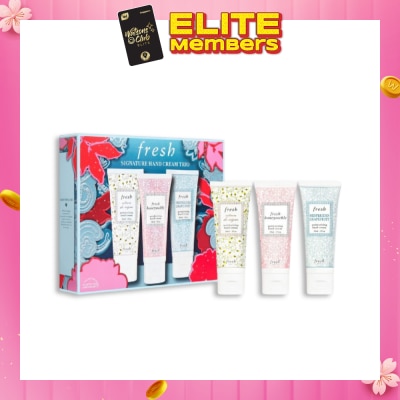 FRESH Limited Edition Signature Hand Cream Trio Packset 30ml x 3s