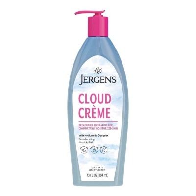 JERGENS Cloud Creme (Moisturizer, Infused With Hyaluronic Acid And Vitamins C And E) 384ml