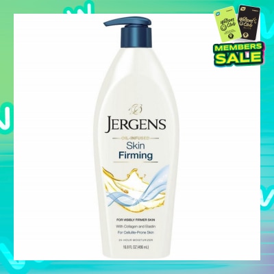 JERGENS Skin Firming (Moisturizer, Fortified With Collagen And Elastin) 496ml