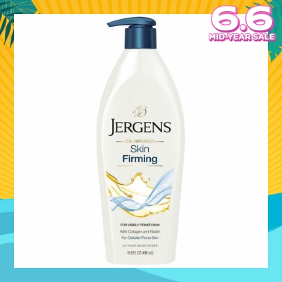 JERGENS Skin Firming (Moisturizer, Fortified With Collagen And Elastin) 496ml