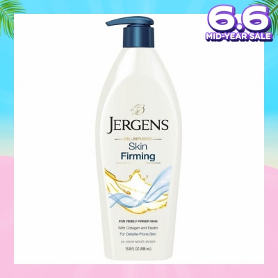 JERGENS Skin Firming (Moisturizer, Fortified With Collagen And Elastin) 496ml