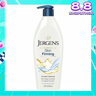 JERGENS Skin Firming (Moisturizer, Fortified With Collagen And Elastin) 496ml