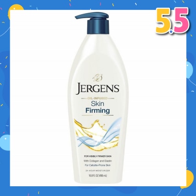 JERGENS Skin Firming (Moisturizer, Fortified With Collagen And Elastin) 496ml