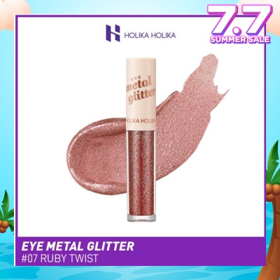 HOLIKA HOLIKA Eye Metal Glitter 07 Ruby Twist 1s (Expiry: Nov`2025)