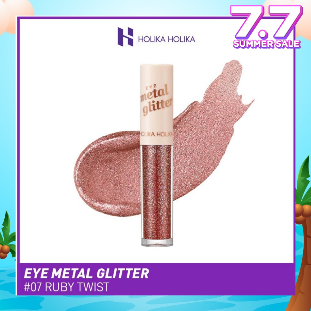 Eye Metal Glitter 07 Ruby Twist 1s (Expiry: Nov`2025)