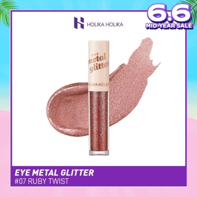HOLIKA HOLIKA Eye Metal Glitter 07 Ruby Twist 1s (Expiry: Nov`2025)