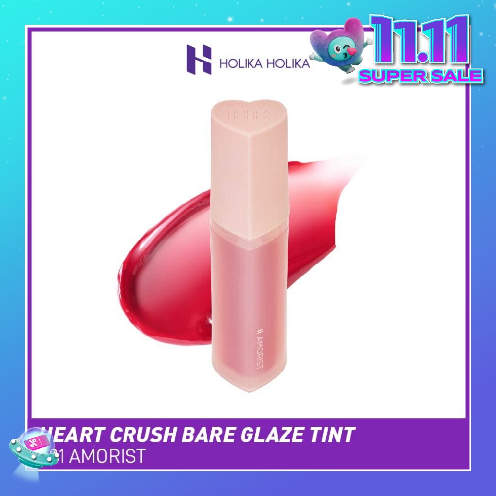 Heart Crush Bare Glaze Tint 01 Amorist 1s (Expiry: Oct`2025)
