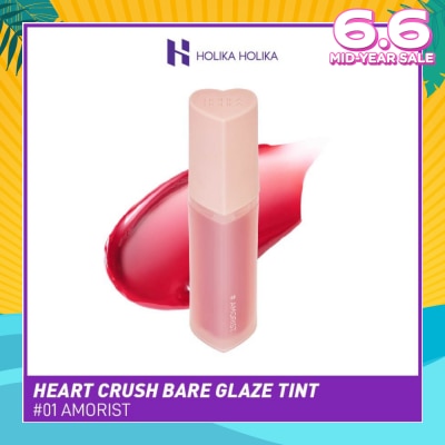 HOLIKA HOLIKA Heart Crush Bare Glaze Tint 01 Amorist 1s (Expiry: Oct`2025)