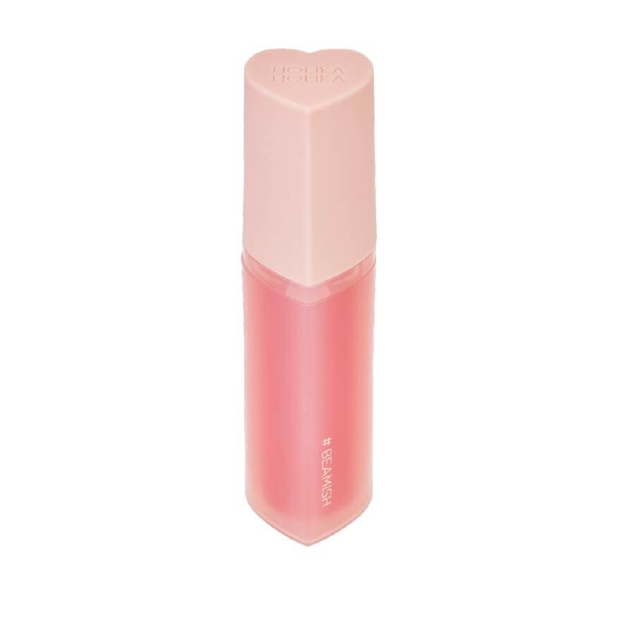 Heart Crush Bare Glaze Tint (02 Beamish), Lightweight Lip Tint Delivering Vivid Color And A Highshine Finish 1s