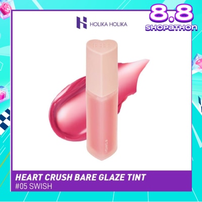 HOLIKA HOLIKA Heart Crush Bare Glaze Tint 05 Swish 1s (Expiry: Jan`2026)