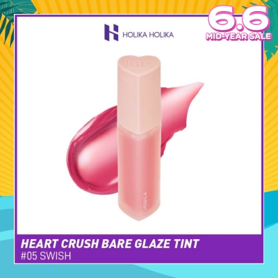 HOLIKA HOLIKA Heart Crush Bare Glaze Tint 05 Swish 1s (Expiry: Jan`2026)