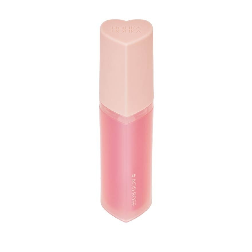 Heart Crush Bare Glaze Tint (07 RoseAcid), Lightweight Lip Tint Delivering Vivid Color And A Highshine Finish 1s