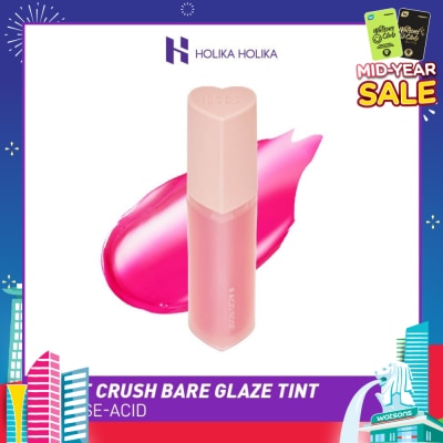 HOLIKA HOLIKA Heart Crush Bare Glaze Tint 07 RoseAcid 1s (Expiry: Feb`2026)