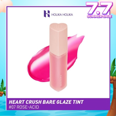HOLIKA HOLIKA Heart Crush Bare Glaze Tint 07 RoseAcid 1s (Expiry: Feb`2026)