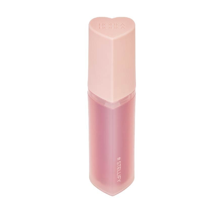 Heart Crush Bare Glaze Tint (08 Stellify), Lightweight Lip Tint Delivering Vivid Color And A Highshine Finish 1s