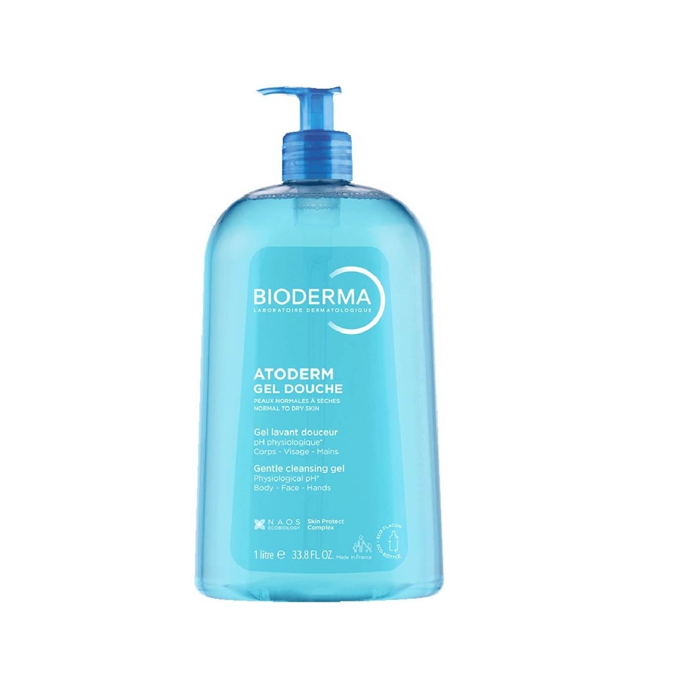 Atoderm Gel douche Ultra-Gentle Soap-Free Face & Body Cleansing Shower Gel (Dry Sensitive Skin) 1L image